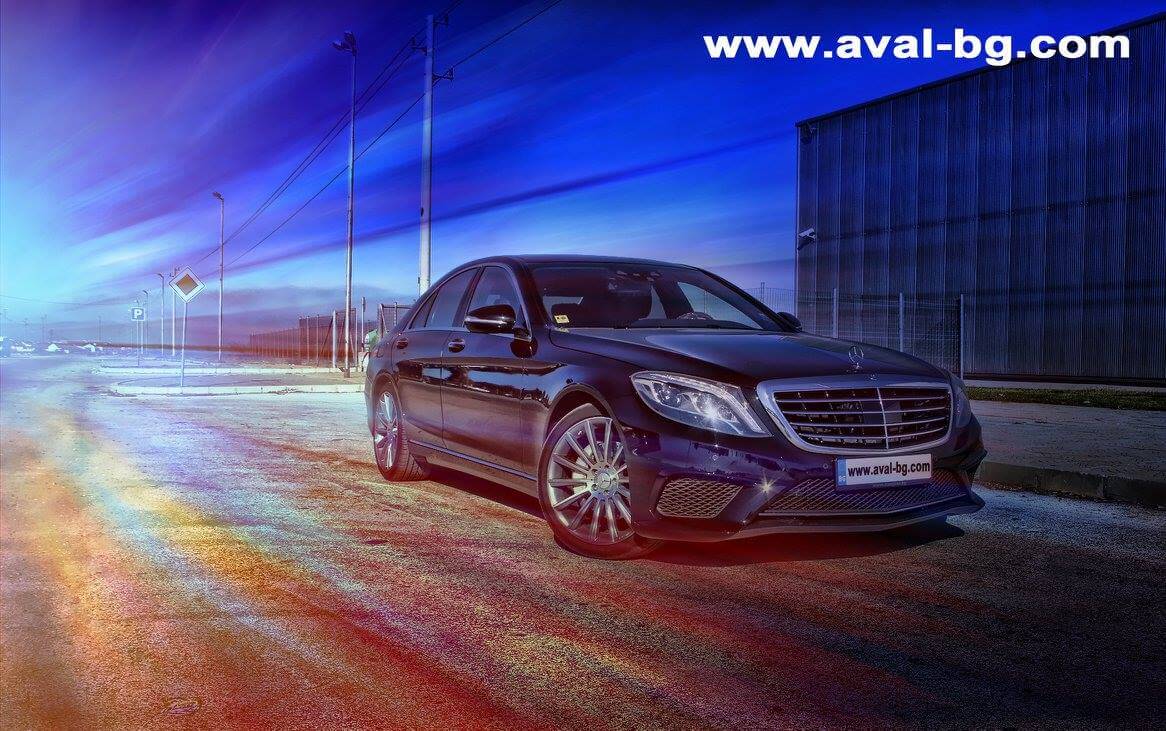 Mercedes S Class W222 - забавление за задните пътници