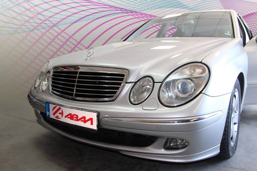 Инсталация на преден парктроник на Mercedes E Class W211