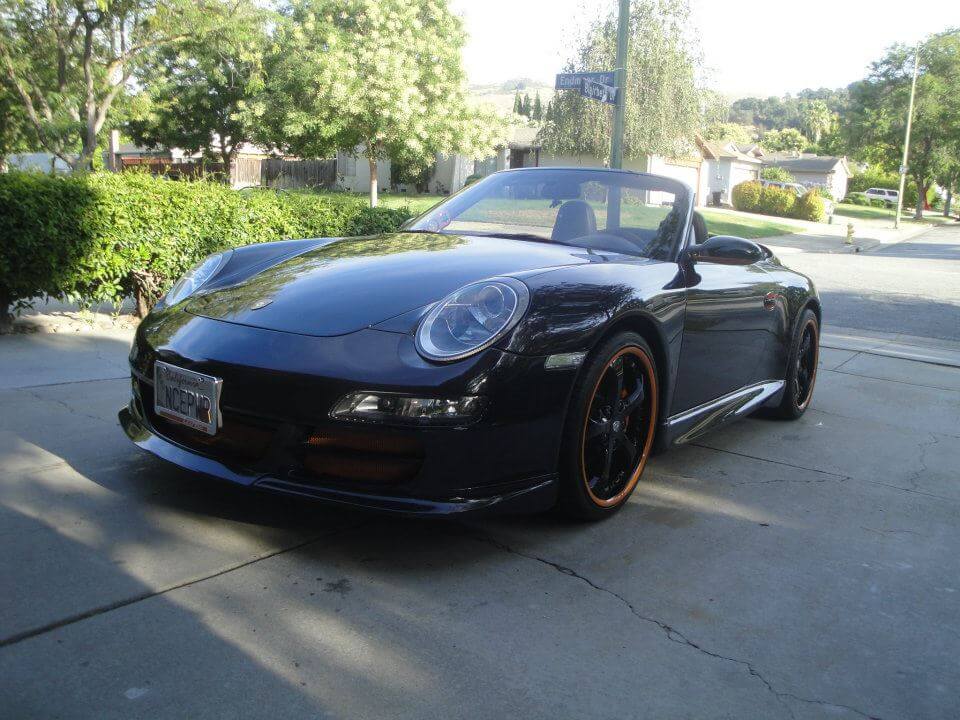 Porsche 911 със страхотна аудио инсталация мултимедия и камера за задно виждане