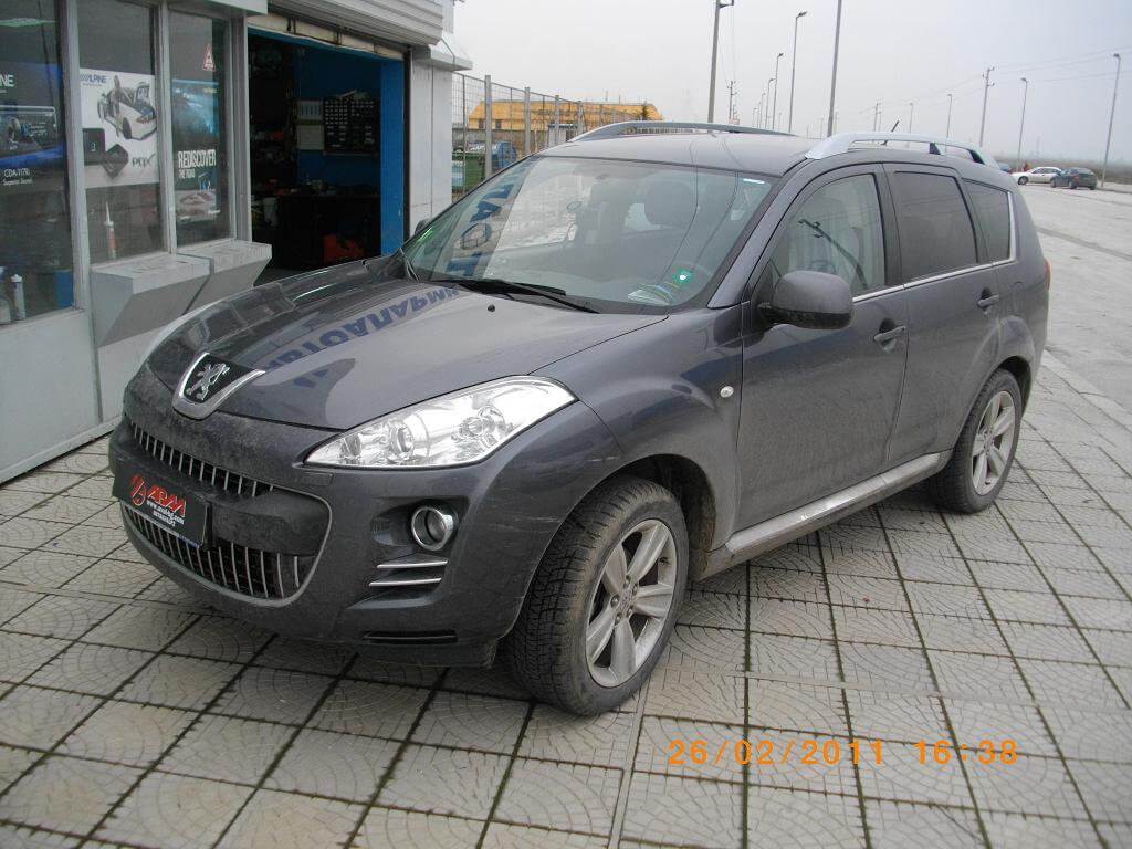 Peugeot 4007 - OEM мултимедия Hifimax, камера за заден ход, TV, BlueTooth
