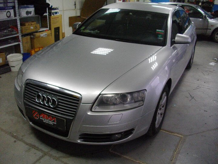 Audi A6 C7 - монитори в подглавниците, TV, MMI аудио адаптор
