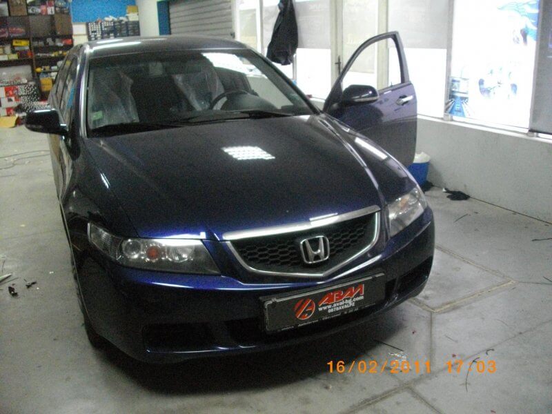 Honda Accord 7th Gen - звукоизолация, Hertz HSK 165, Pioneer TS-WX610A