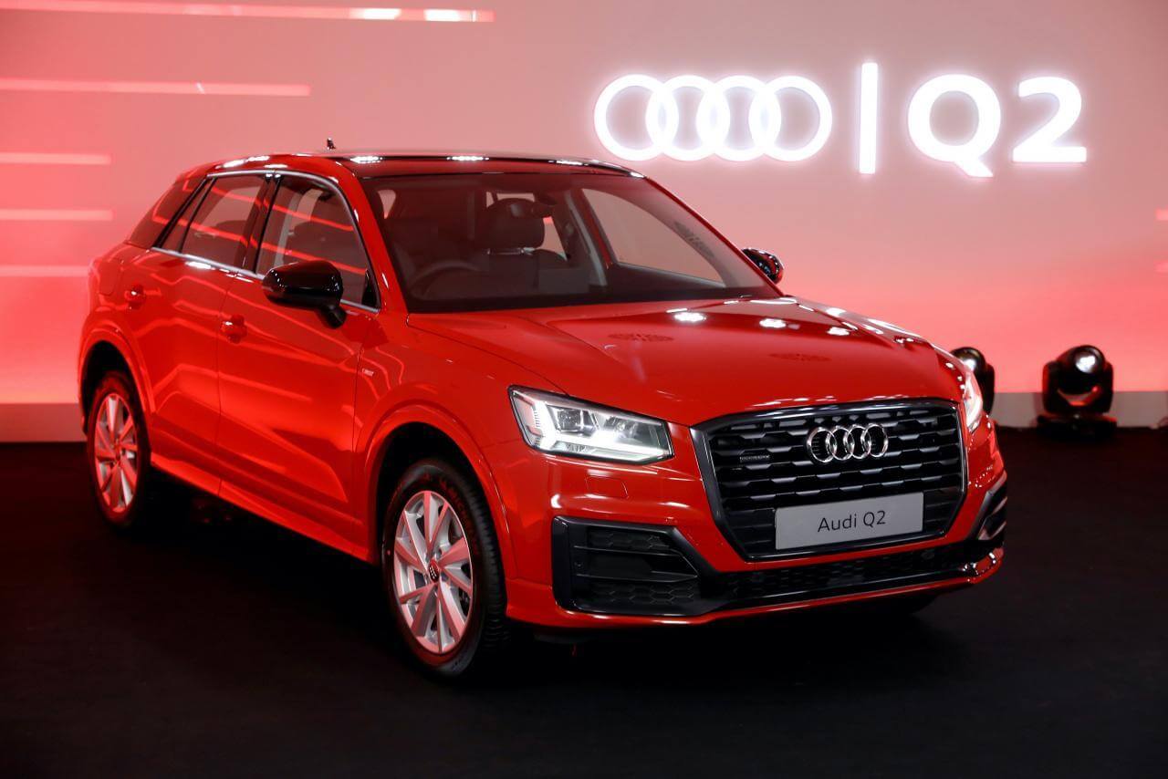 Audi Q2 2019 с нови предни басови говорители Audison Prima AP8