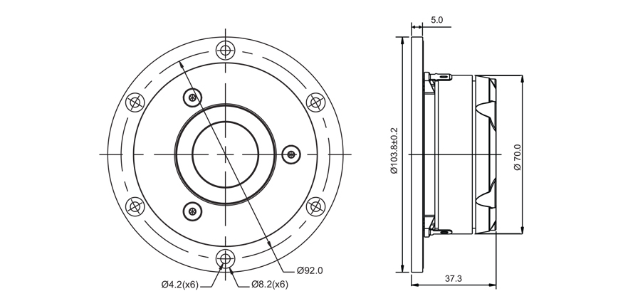 Високочестотен говорител SB ACOUSTICS SATORI TW29R image 3