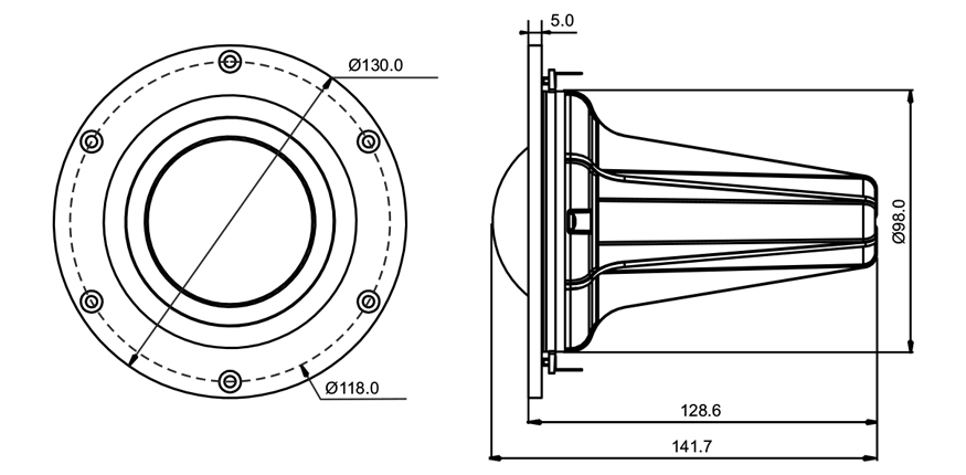 Средночестотен говорител SB ACOUSTICS Satori MD60N-6, 13см, 120W RMS image 5