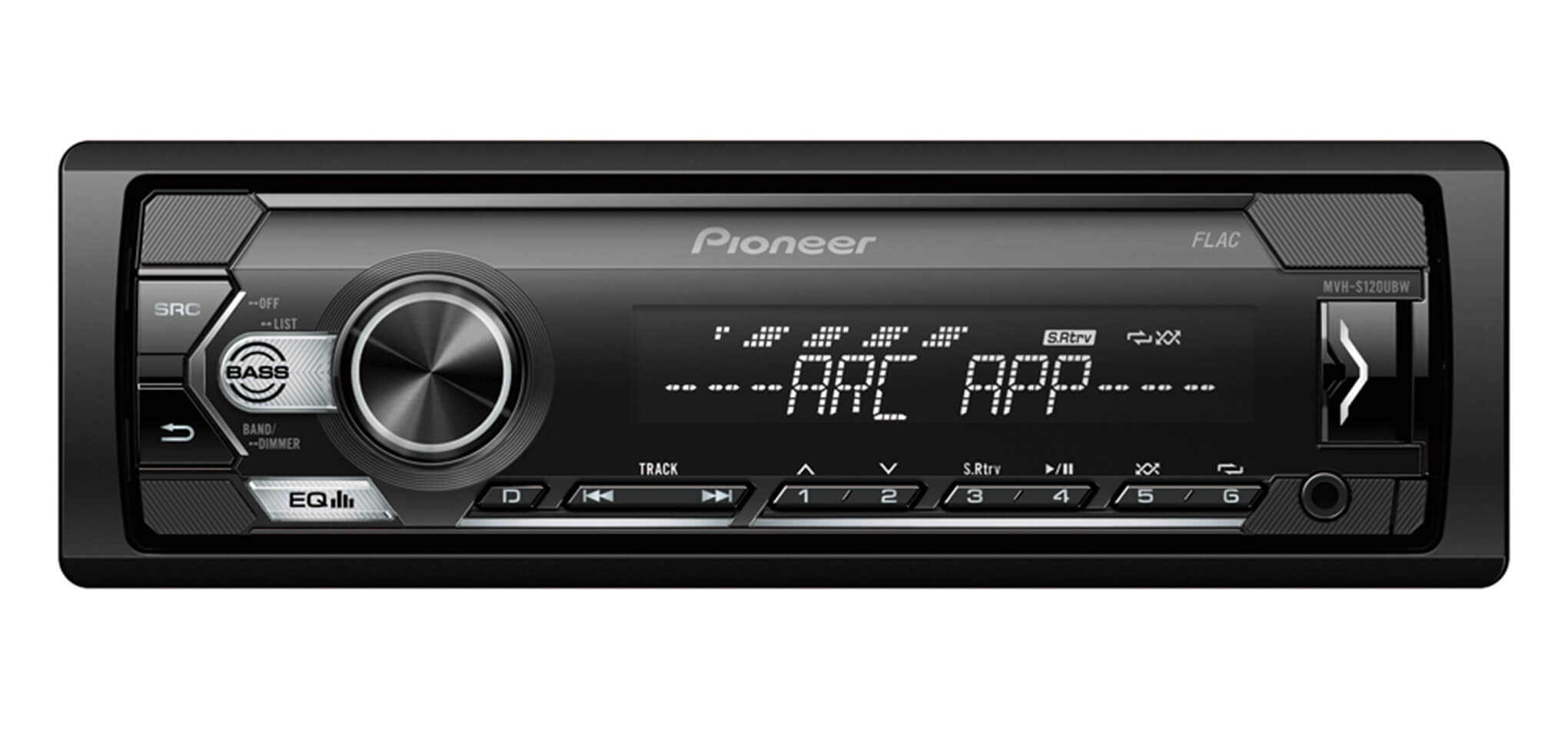 Авто плейър Pioneer MVH-S120UBW, радио, USB, AUX, RDS, бяла подсветка image 2
