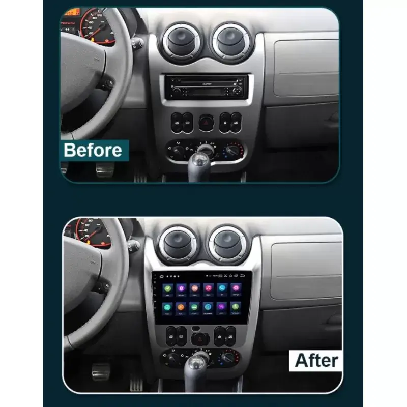 Мултимедия с Android 16 за Dacia, Renault, Lada 2009-2015 image 3