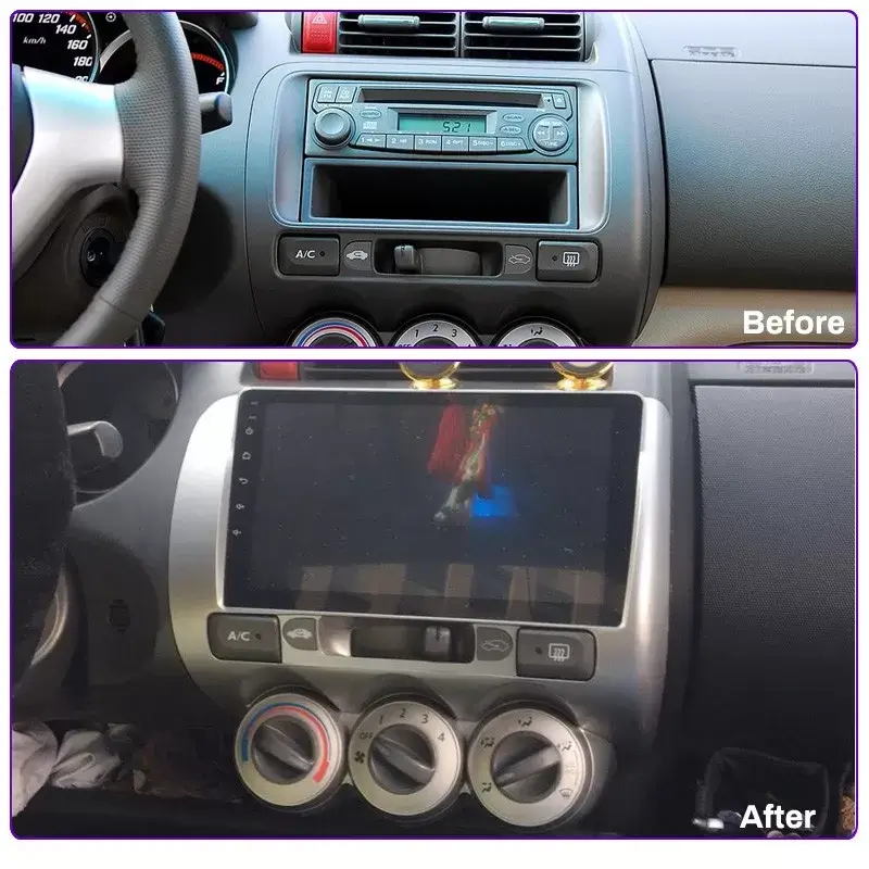 Мултимедия с Android 16 за Honda Jazz 2002-2007 image 2