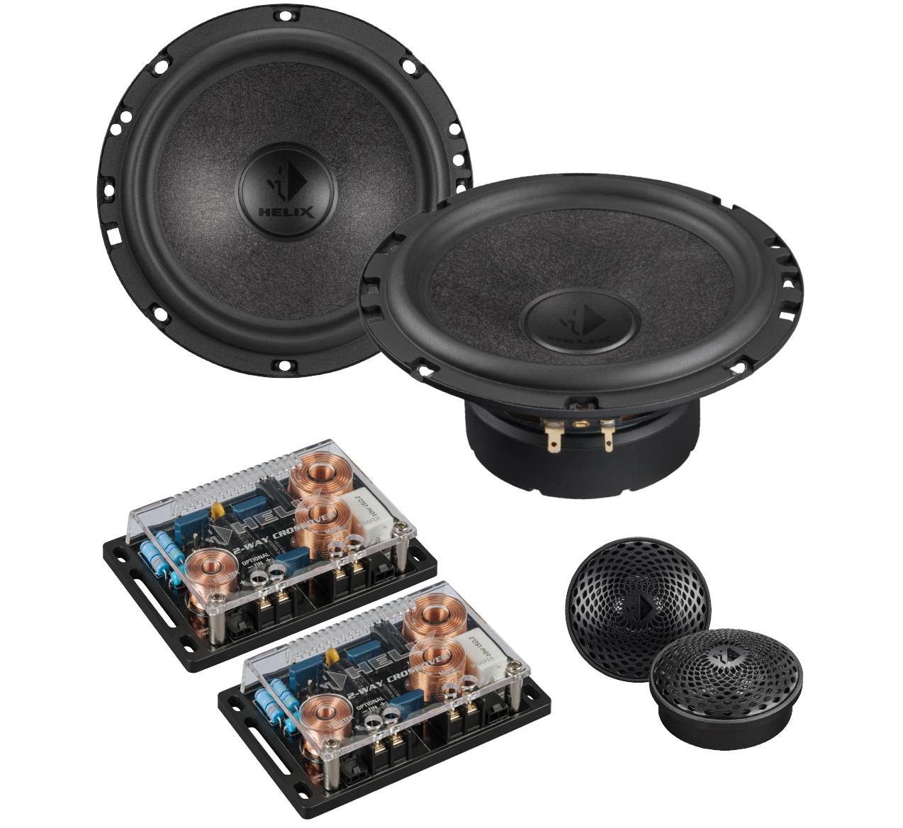 Авто говорители Helix S 62C.2, 100W, 165+25мм