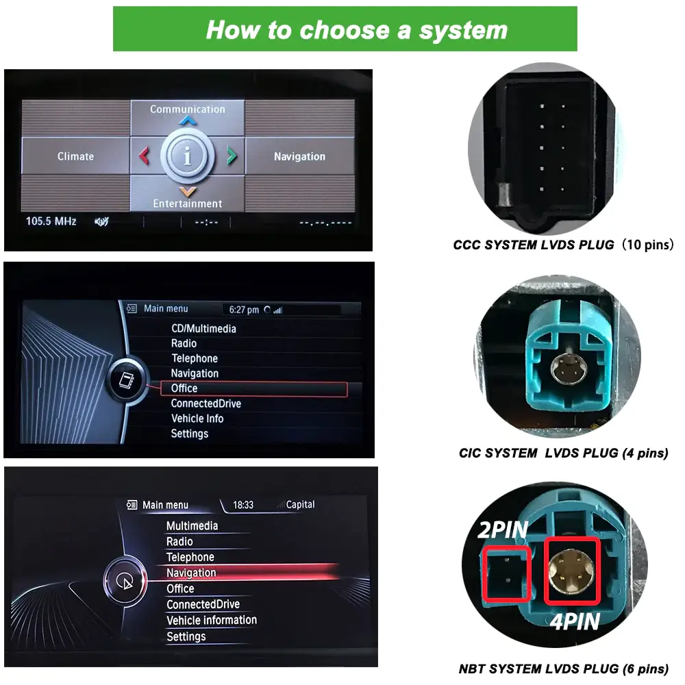 8.8" дисплей за BMW E60 и E90 CCC с безжичен CarPlay image 7