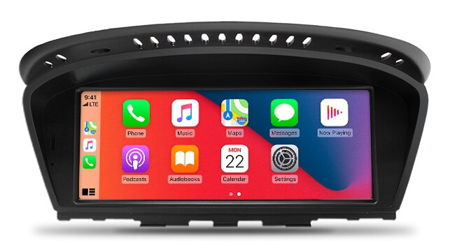8.8" дисплей за BMW E60 и E90 CCC с безжичен CarPlay