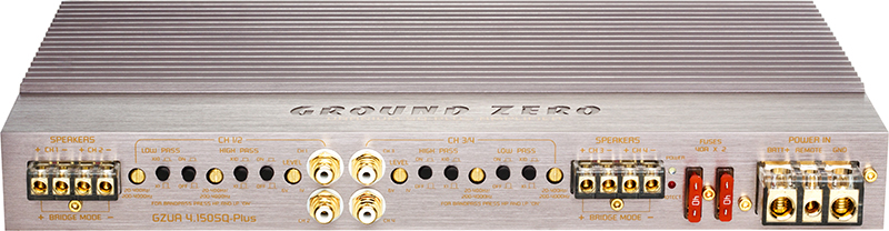 Усилвател Ground Zero GZUA 4.150SQ-Plus image 2