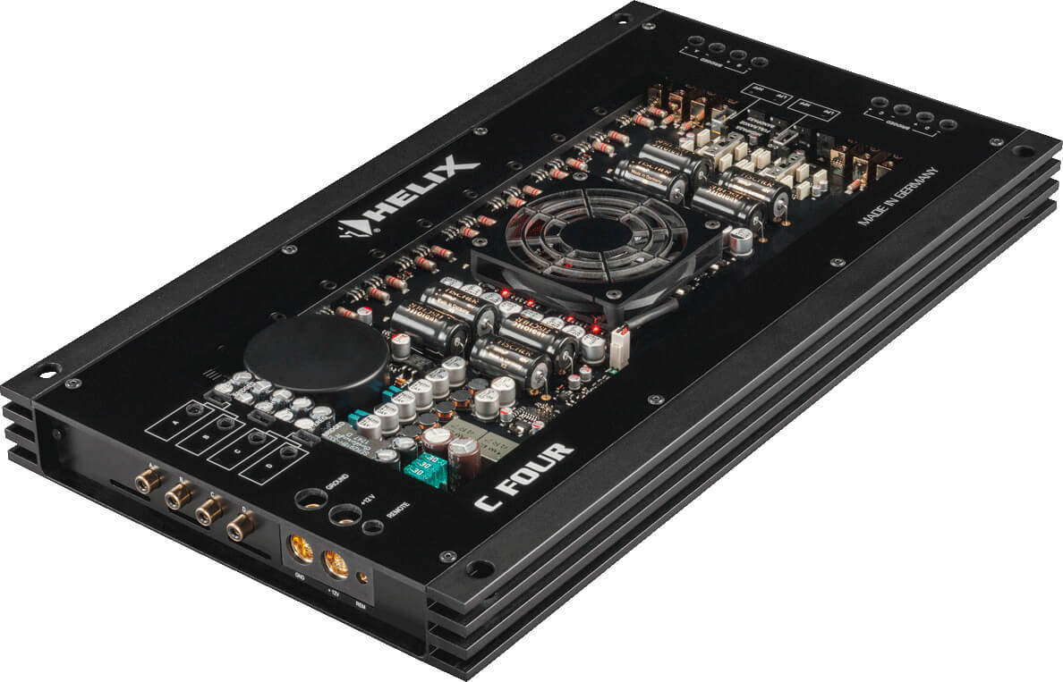 High-End усилвател Helix C Four, клас AB, 4x150W RMS
