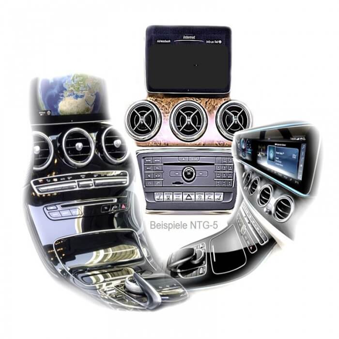 Видео интерфейс за Mercedes Benz NTG5 NTG5.1 Comand Online Audio20 image 3