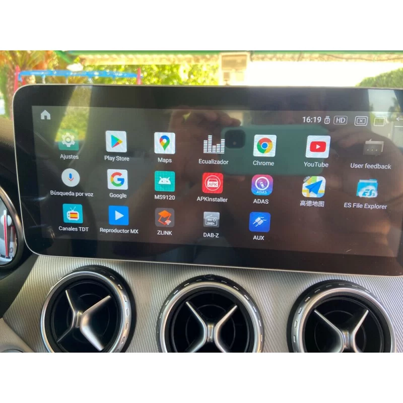 Мултимедия с Android 13 за Mercedes A Class, G Class, CLA, GLA 2012-2018 NTG 4.5/NTG 5.0 V2 image 2