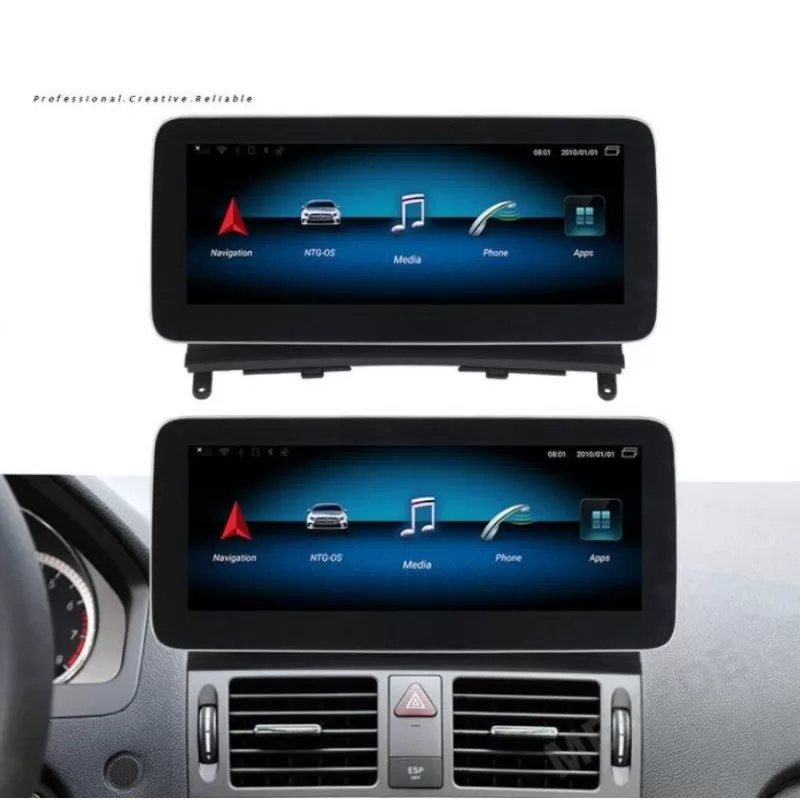 Мултимедия с Android 13 за Mercedes C Class W204 2007-2010 NTG 4.0 image 7