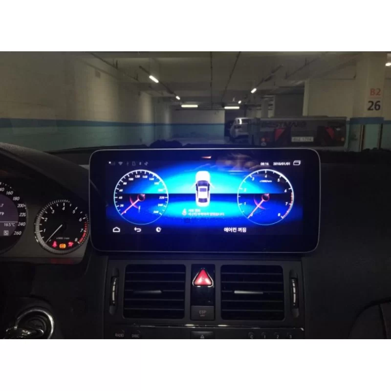 Мултимедия с Android 13 за Mercedes C Class W204 2007-2010 NTG 4.0 12.3" image 2
