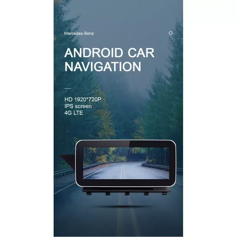 Мултимедия с Android 13 за Mercedes GLK, X204 2008-2015 NTG 4.0/4.5 image 4