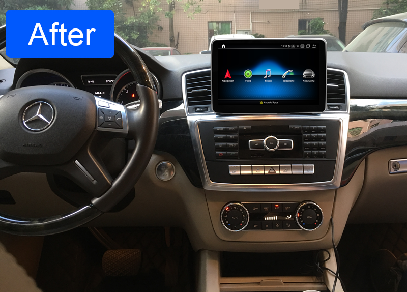 Мултимедия с Android 13 за Mercedes ML W166, GL, GLS, GLE X166 2012-2015 NTG 4.5 image 5