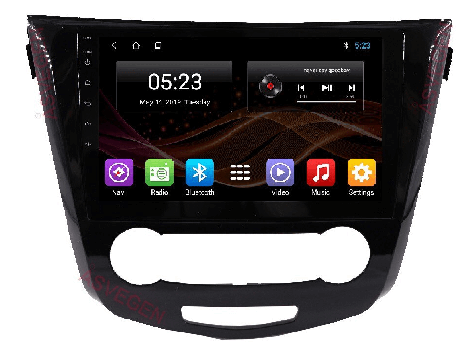 Мултимедия с Android 14 за Nissan Qashqai, X-Trail, Rogue 2014-2018