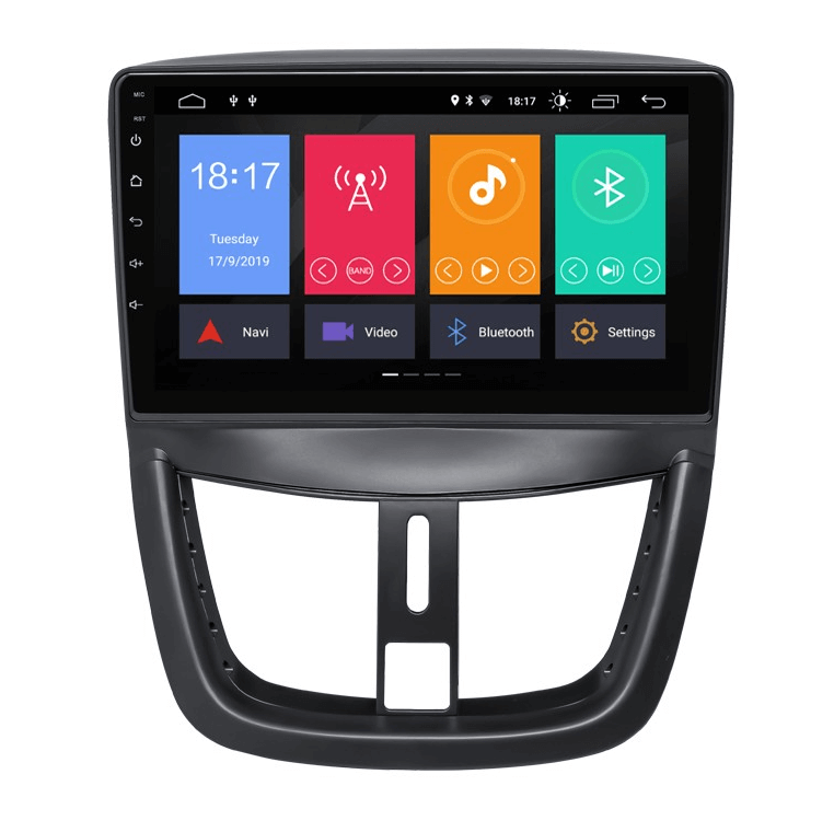 Мултимедия с Android 14 за Peugeot 206, 207 2007-2014