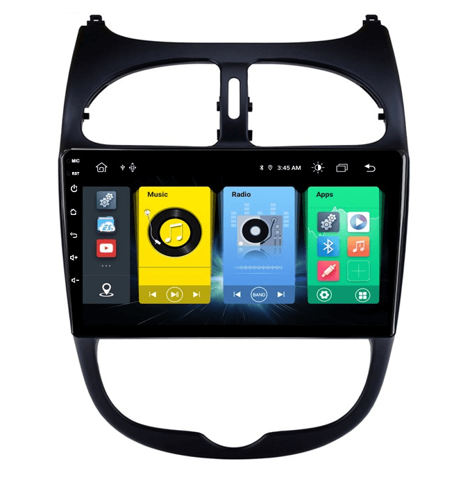 Мултимедия с Android 14 за Peugeot 206 2000-2016