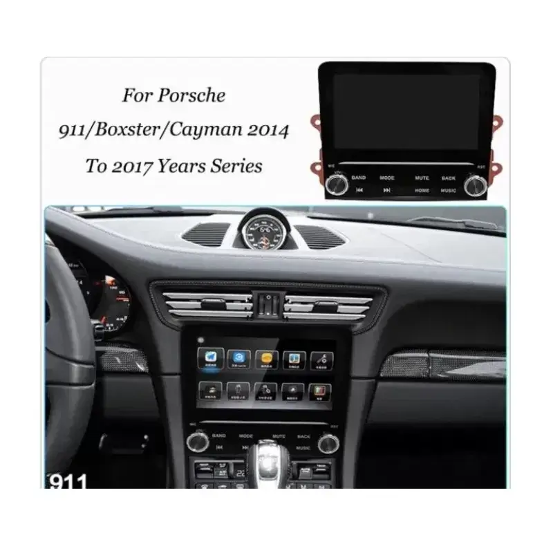 Мултимедия с Android 14 за Porsche 911 Boxster, Cayman 2014-2017 + слот за СИМ карта image 3