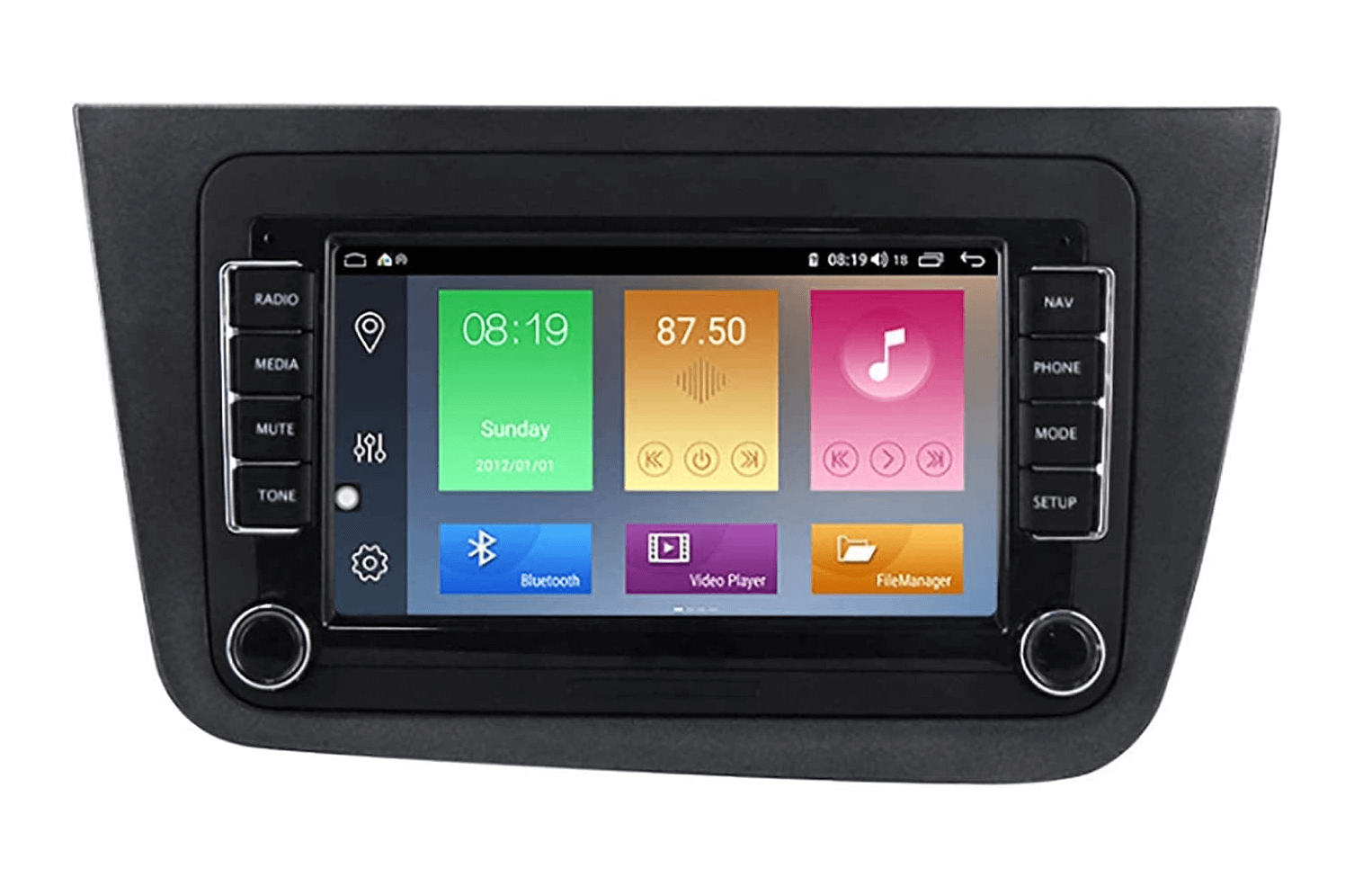 Мултимедия с Android 14 за Seat Altea 2004-2015 без DVD