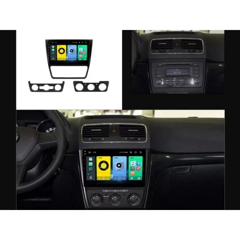 Мултимедия с Android 14 за Skoda Yeti 2009-2017 image 2