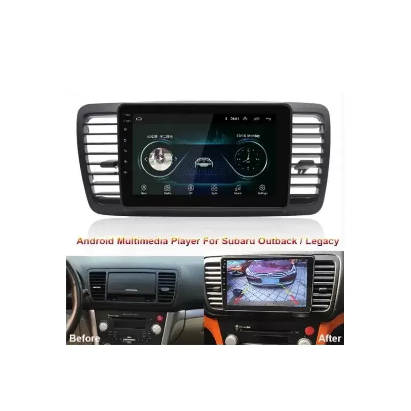 Мултимедия с Android 14 за Subaru Outback 3 Legacy 2004-2009 image 4