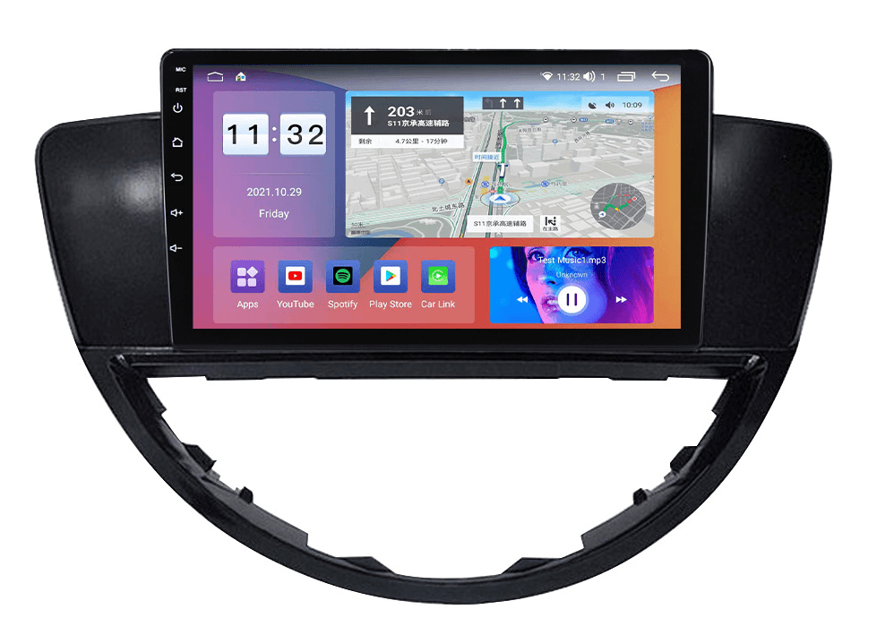 Мултимедия с Android 14 за Subaru Tribeca 2007-2011 + слот за СИМ карта