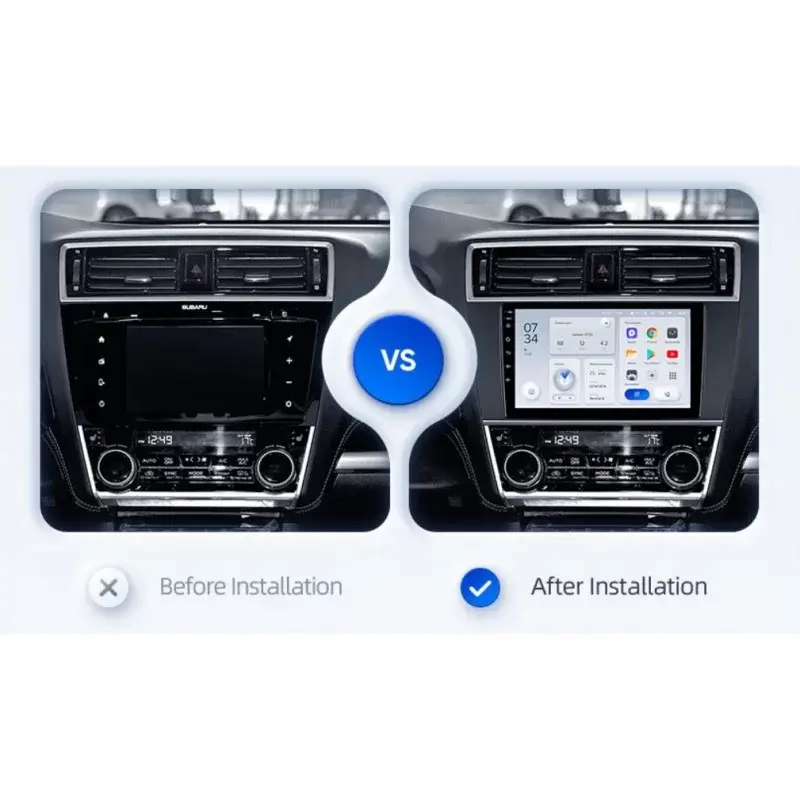 Мултимедия с Android 14 за Subaru Outback 5, Legacy 6 2014-2019 image 3