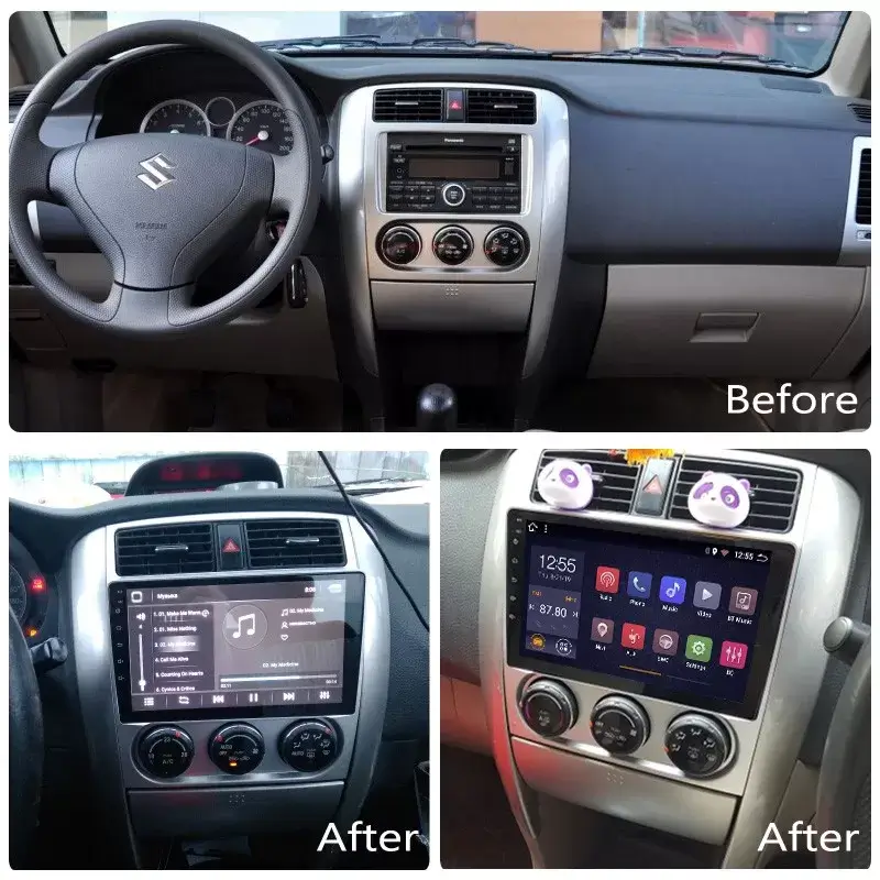 Мултимедия с Android 14 за Suzuki Liana 2007-2013 image 4