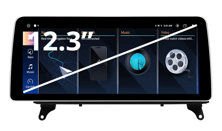 Мултимедия с Android 13 за BMW X5 Е70, X6 E71 2007-2014 с CIC, 12.3''