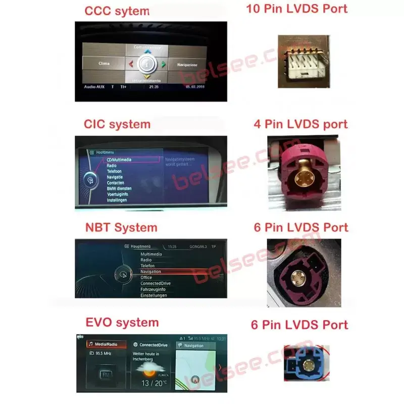 Мултимедия с Android 13 за BMW X5 Е70, X6 E71 2007-2014 с CIC, 12.3'' image 4