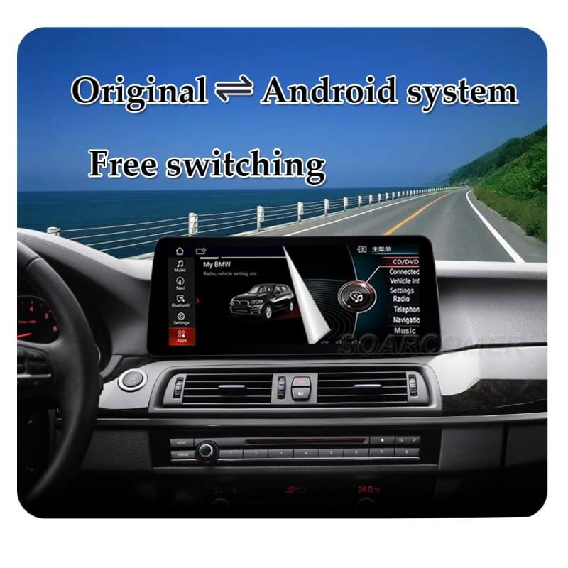 Мултимедия с Android 14 за BMW 3 Series E90 2005-2012 12.3" image 5