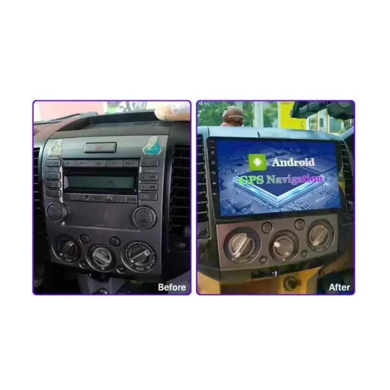 Мултимедия с Android 14 за Ford Everest, Ranger, Mazda BT-50 2006-2010 image 4