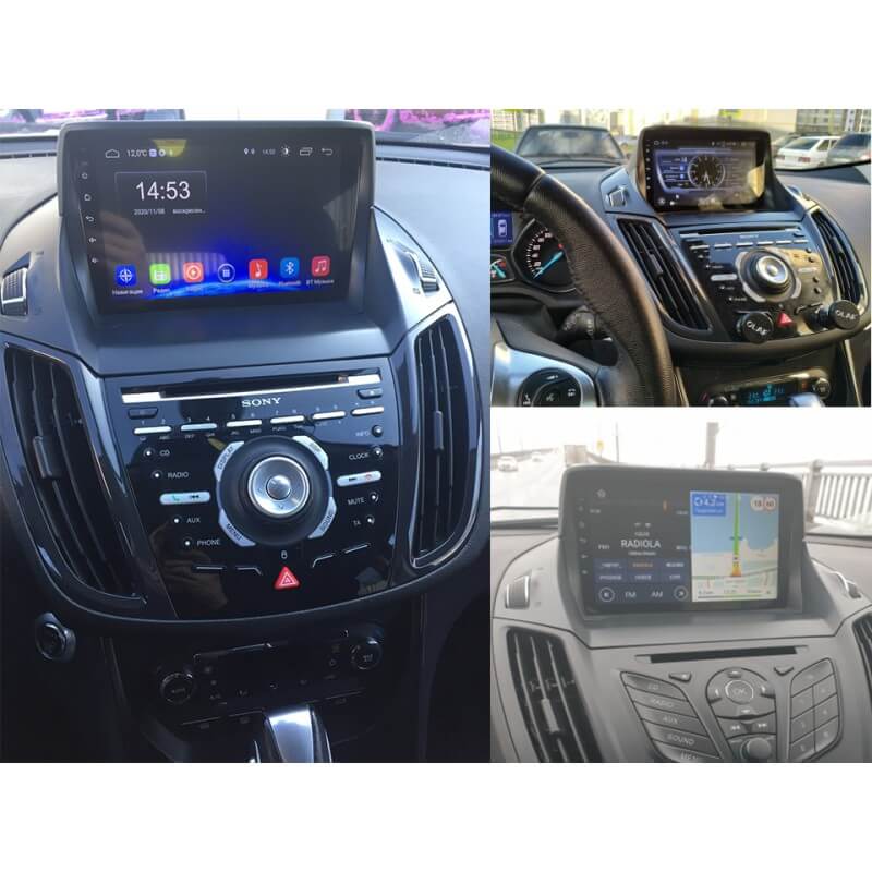 Мултимедия с Android 14 за Ford Kuga, Escape, C-Max, Mondeo, S-Max image 3
