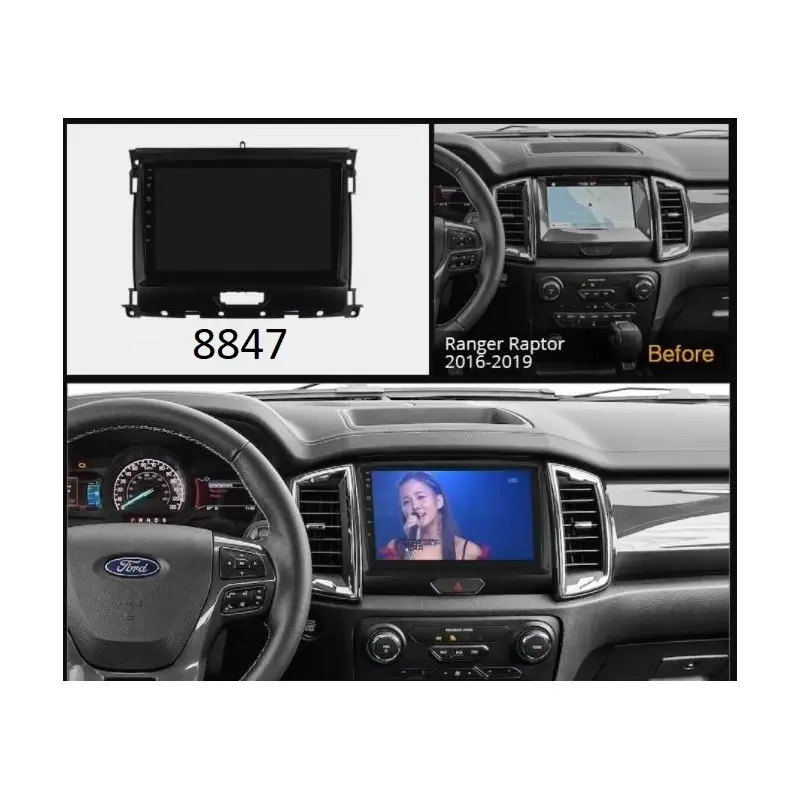 Мултимедия с Android 14 за Ford Ranger 2015-2022 image 4