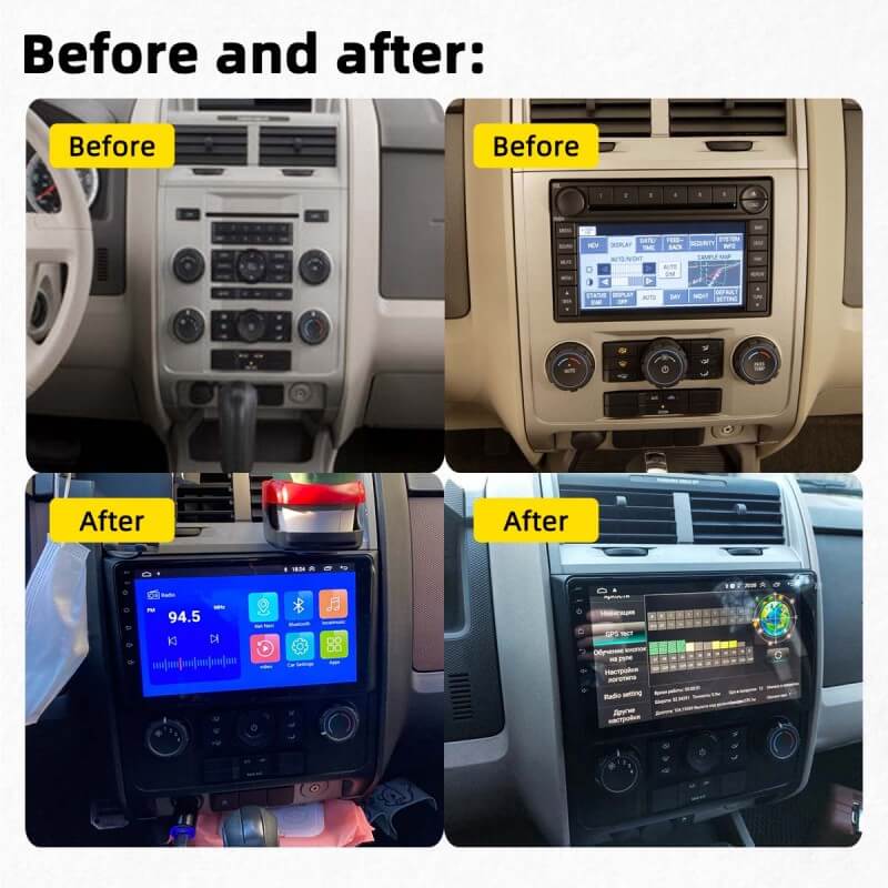 Мултимедия с Android 14 за Ford Escape, Mazda Tribute, Mercury Mariner 2007-2012 image 2