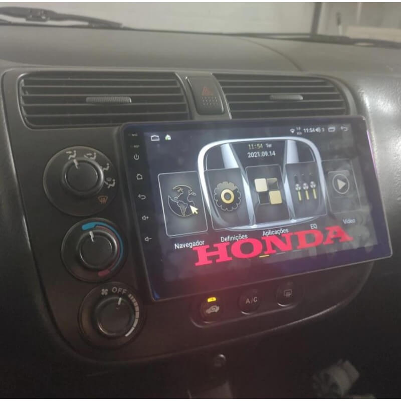 Мултимедия с Android 14 за Honda Civic 2001-2005 image 2