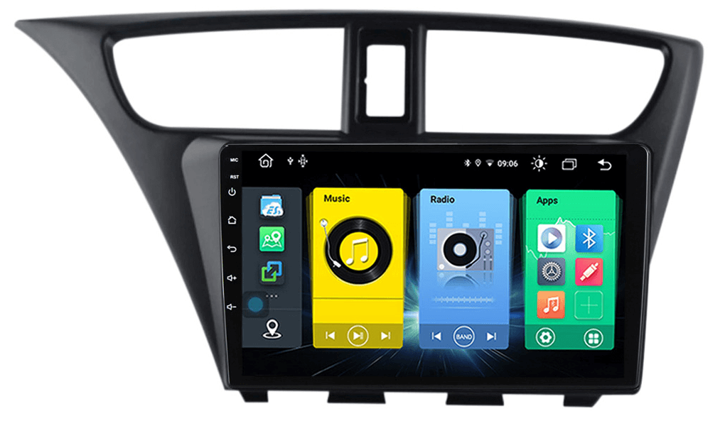 Мултимедия с Android 14 за Honda Civic 2012-2015