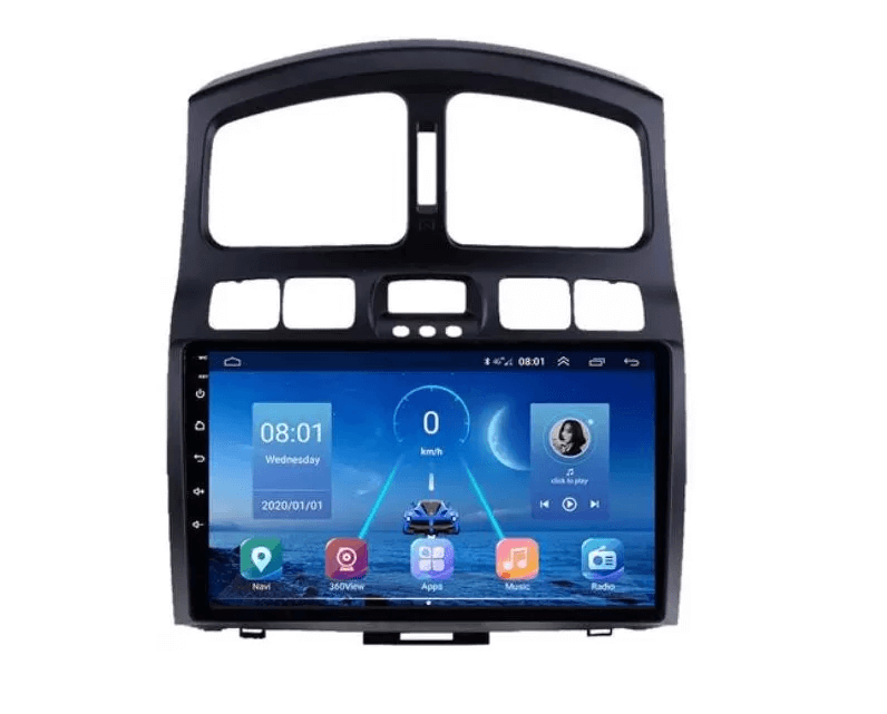 Мултимедия с Android 14 за Hyundai Santa FE 2000-2005 image 2