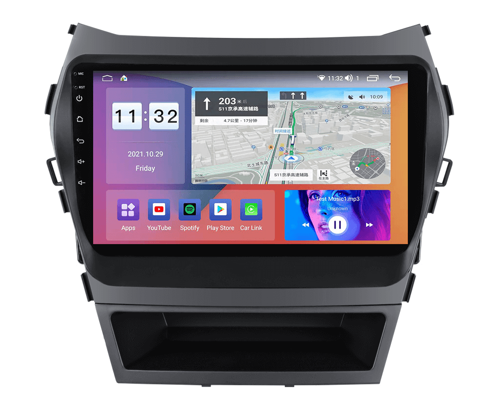 Мултимедия с Android 14 за Hyundai Santa FE IX45 2013-2017