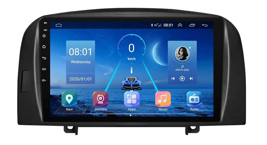 Мултимедия с Android 14 за Hyundai Sonata 5 Gen 2004-2007