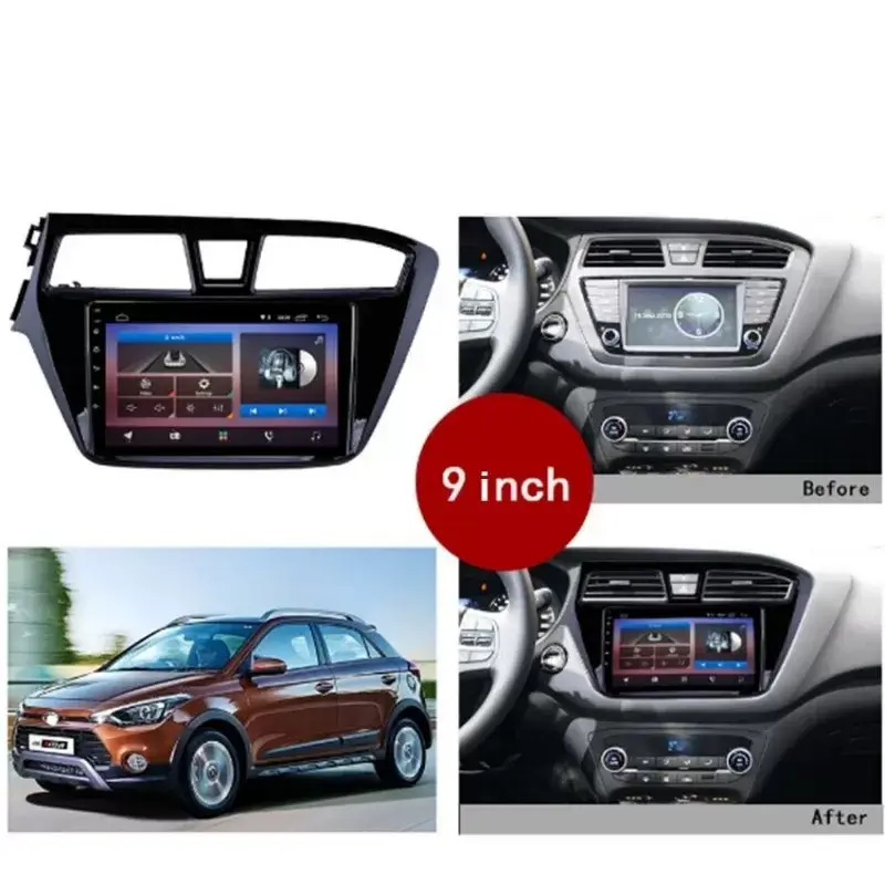 Мултимедия с Android 13 за Hyundai I20 2014-2018 image 3