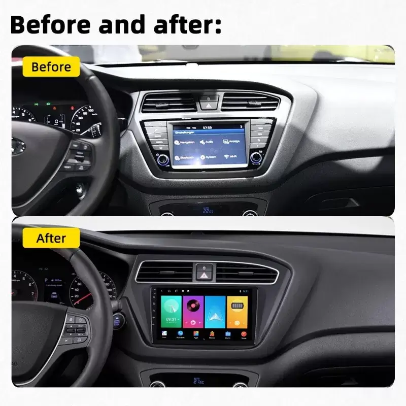 Мултимедия с Android 13 за Hyundai I20 2018-2019 image 3