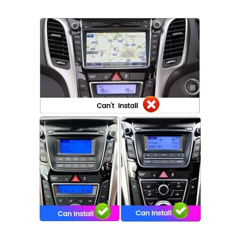 Мултимедия с Android 13 за Hyundai I30 2011-2017 image 2
