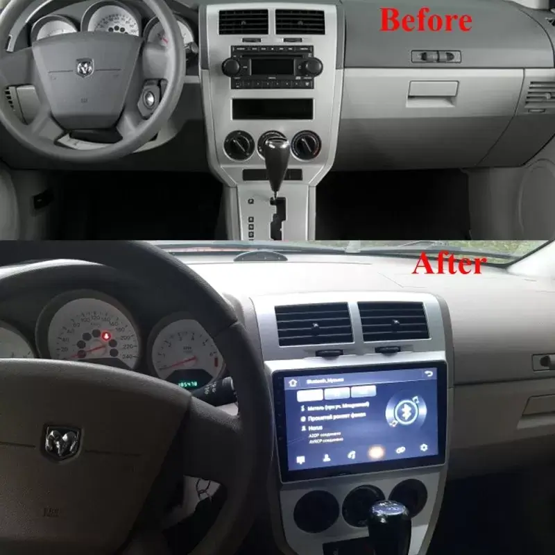 Мултимедия с Android 14 за Jeep, Dodge Caliber 2007-2012 image 2