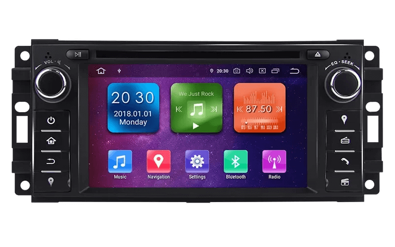 Мултимедия с Android 14 за Jeep, Dodge, Chrysler 2005-2013